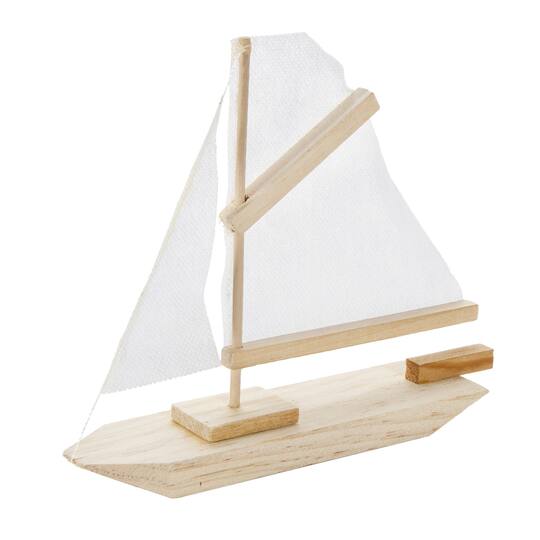 Wood Model Kit Sailboat